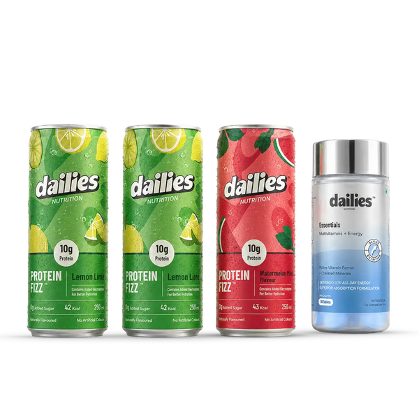 Protein Fizz - 3 | Multivitamin - 1