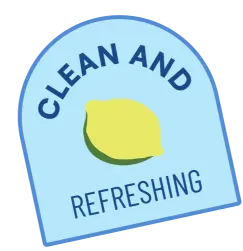 Clean and Refreshing Sticker
